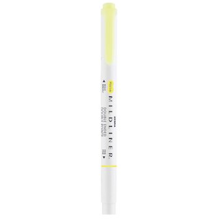 Zebra Mildliner Double Ended FineMedium Highlighter Smoke Blue