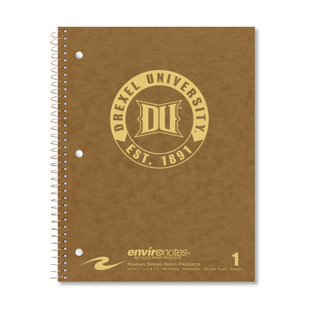 Premium 1 Subject Recycled Notebook, Classic