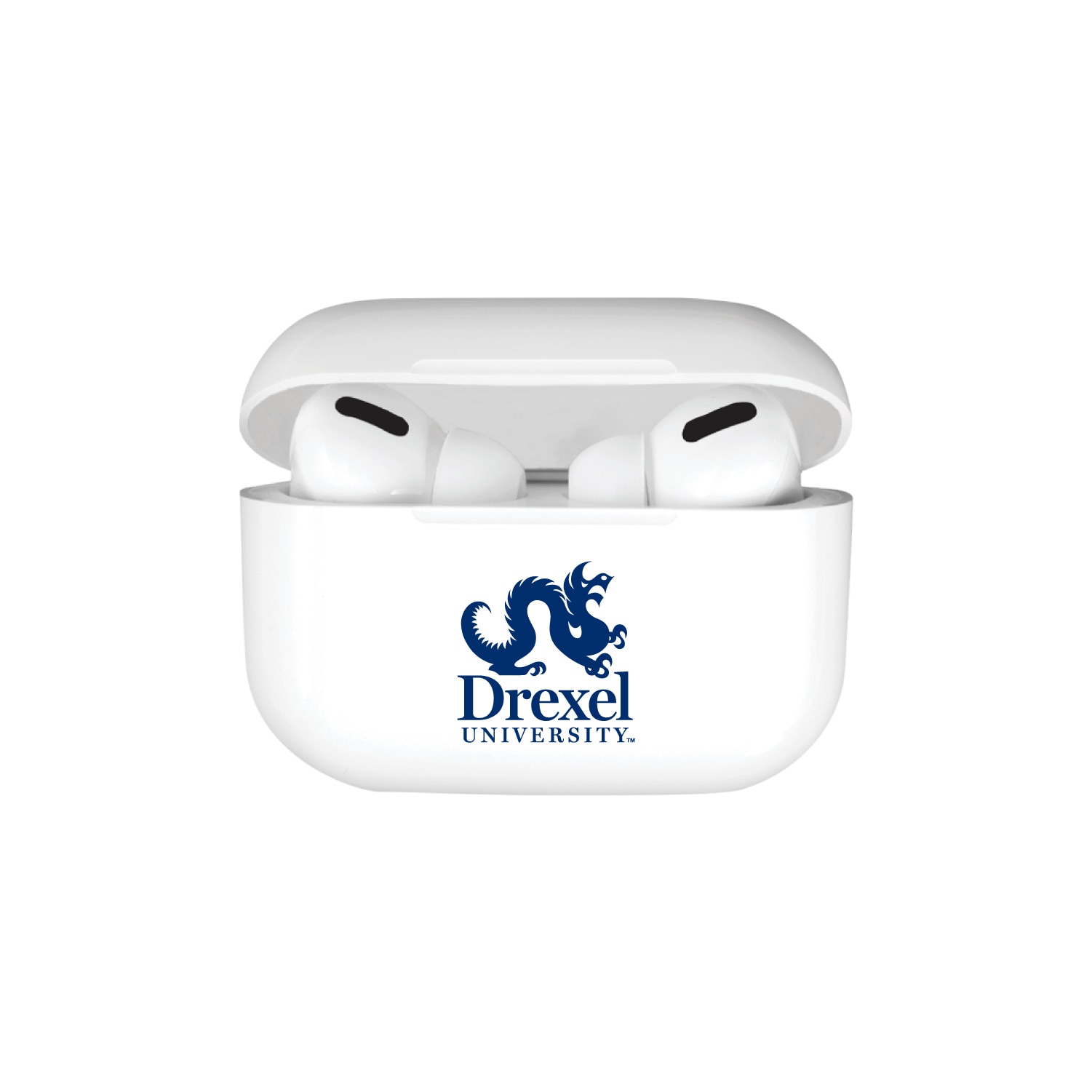 Drexel University TPU Airpods Case, Classic