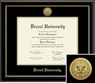Church Hill Classics Engraved 11x14 Black Diploma Frame