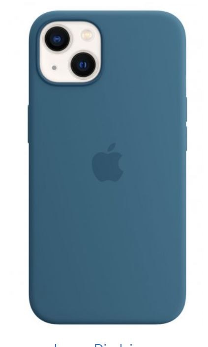 iPhone 13 Silicone Case with MagSafe   Blue Jay