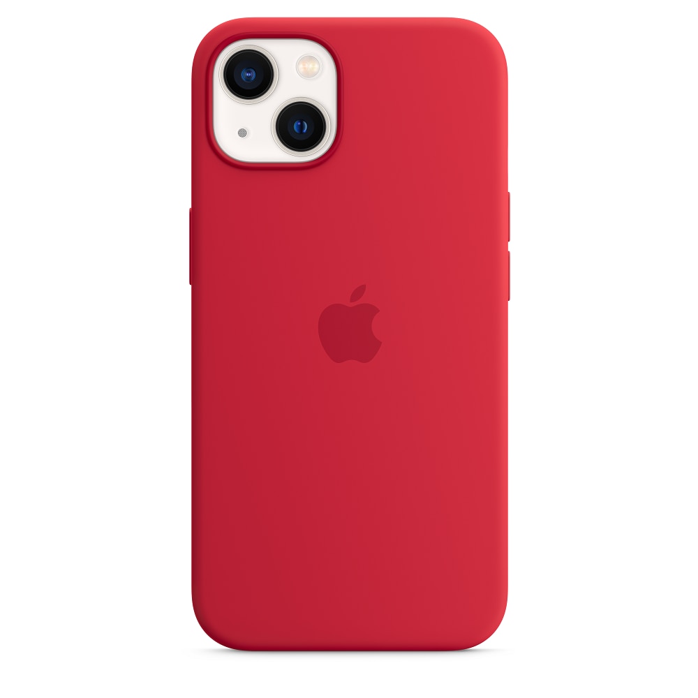 iPhone 13 Silicone Case with MagSafe   (PRODUCT)RED