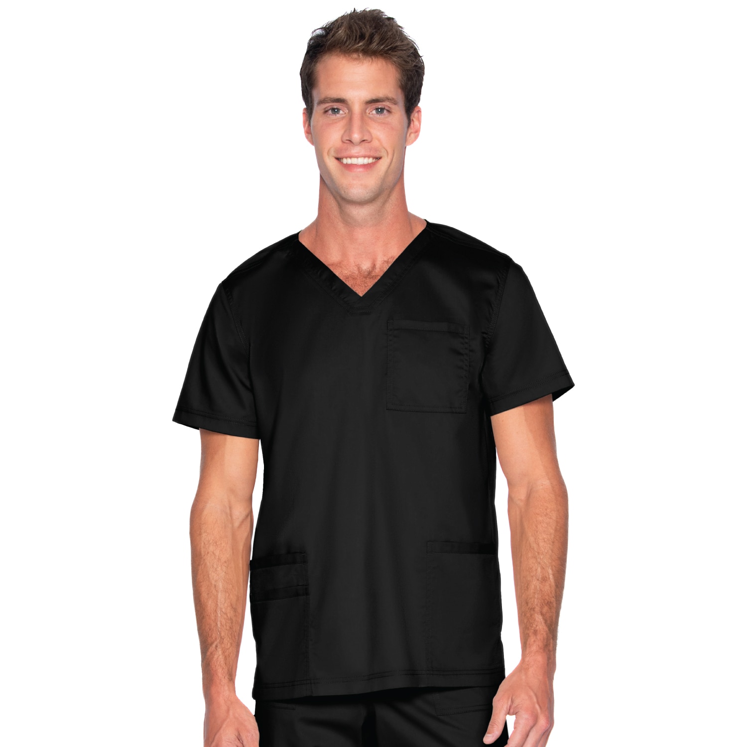 Mens 4 Pocket Vneck Top