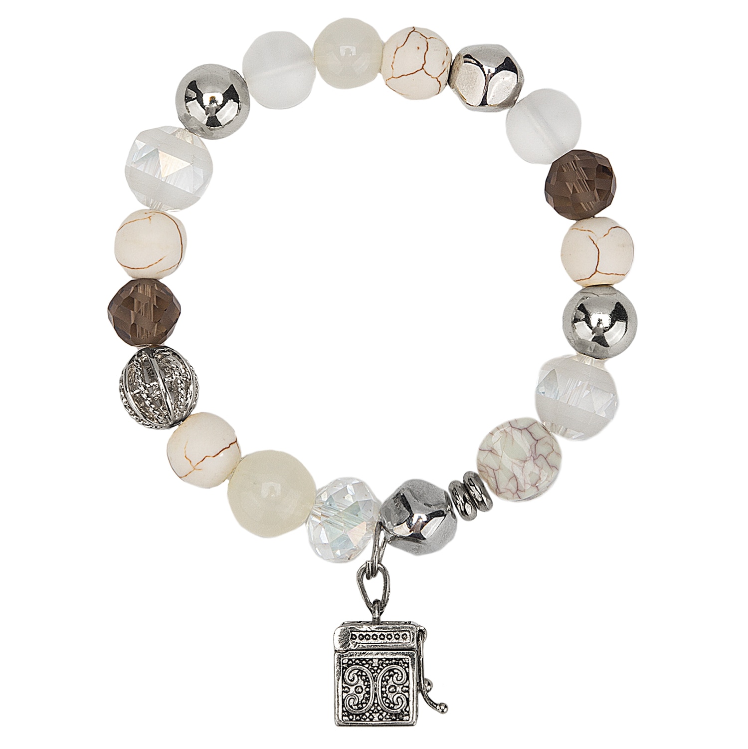 Roman First Pray Bracelet Silver 7"