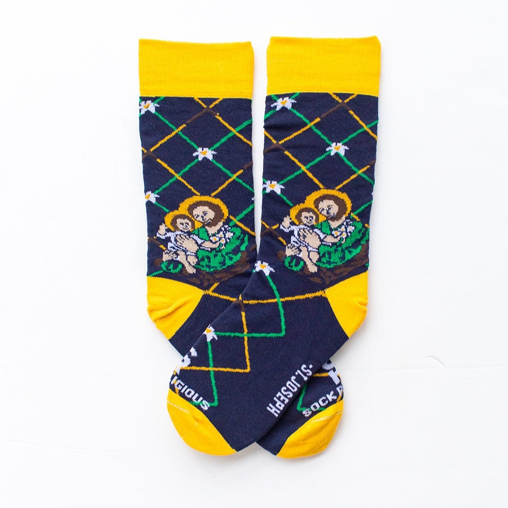 Sock Religious by Catholic Concepts OSFM St. Joseph Adult Socks