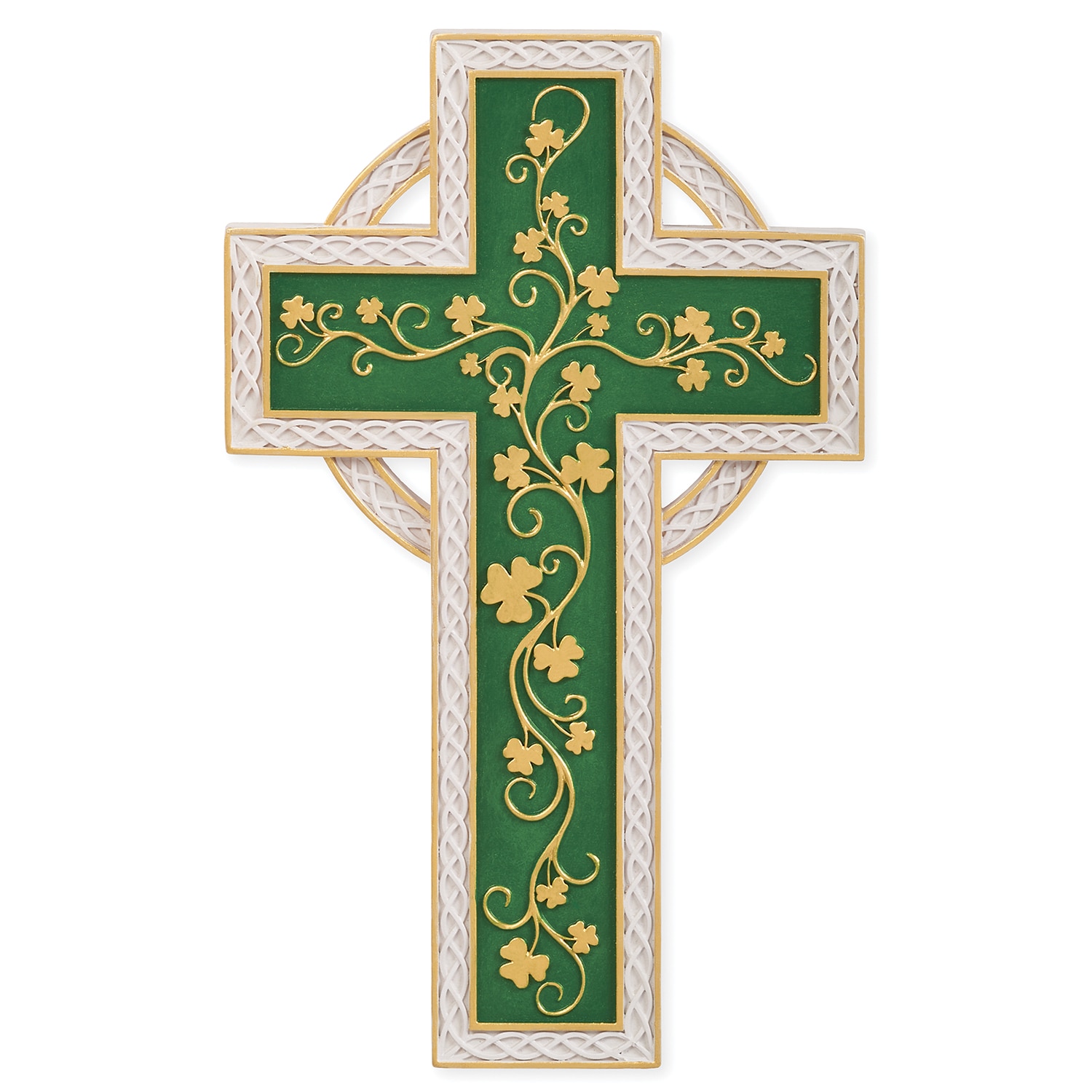 8"H Irish Wall Cross