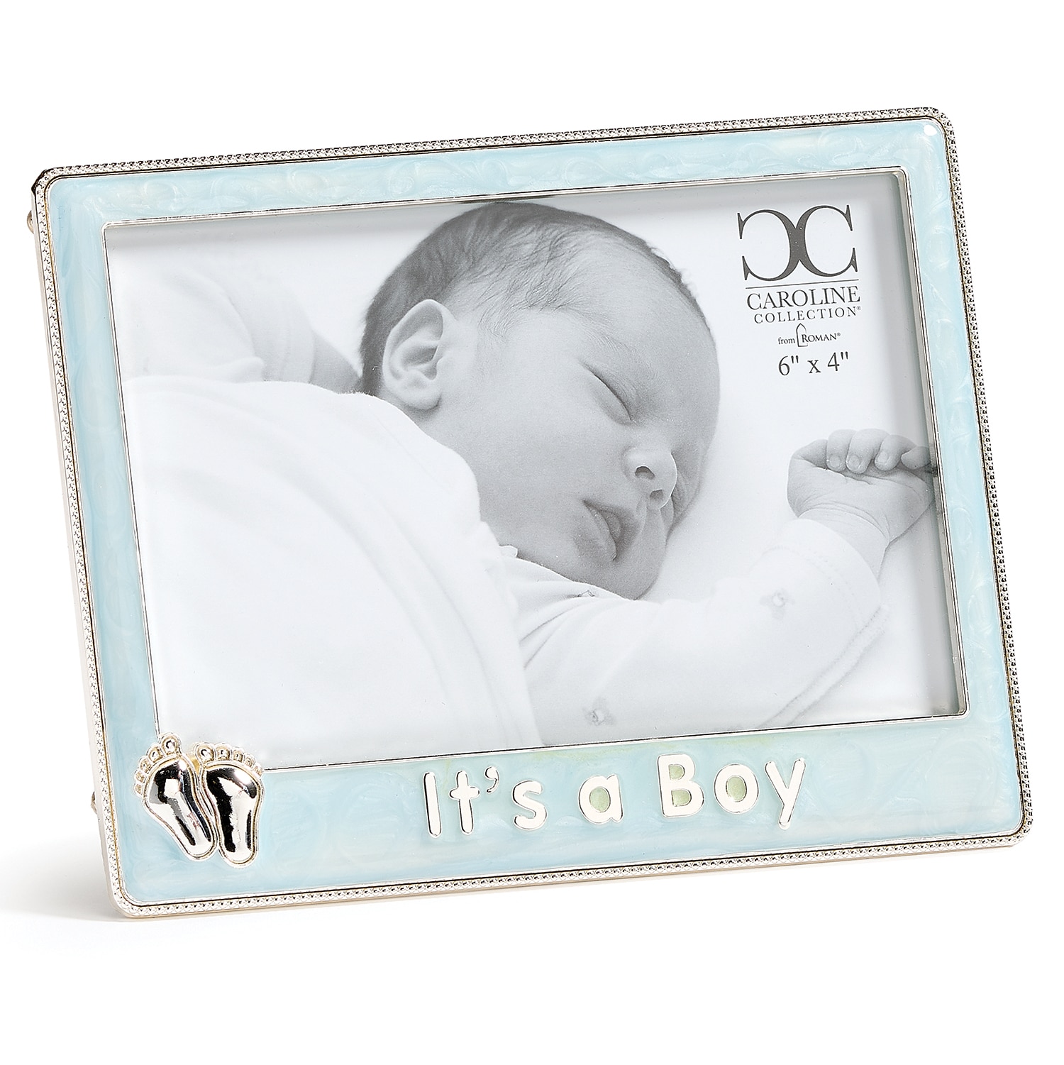 5"H Blue It's A Boy Frame 6X4