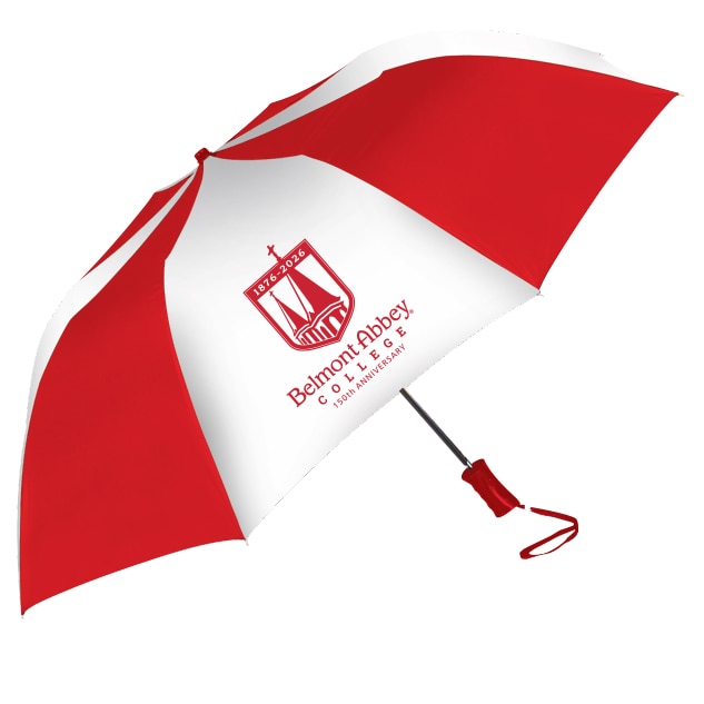 "The Sport" 2-Tone Emblematic Umbrella 48" Auto Folding
