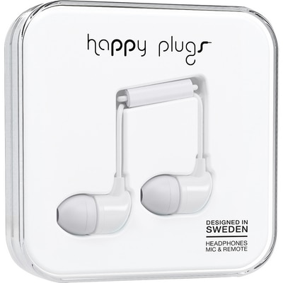 Happy Plugs White Earbud