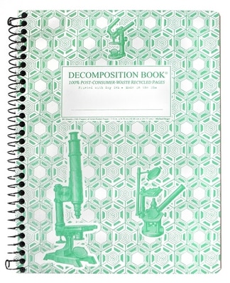 Microscopes Coilbound Decomposition Books with Grid Pages