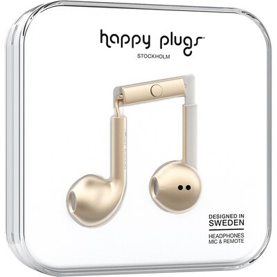 Happy Plugs Champagne Earbud Plus