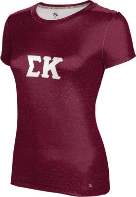 Sigma Kappa Women's Short Sleeve Tee Heather (Online Only)