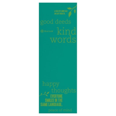 Be Inspired Yoga Mat