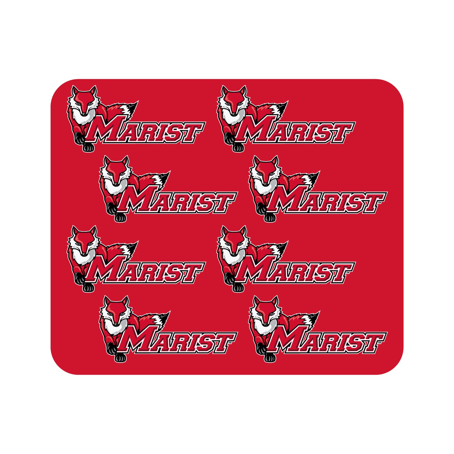 Marist College Mousepad Mascot Repeat