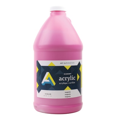 Art Alternatives Economy Acrylic 64 oz., Magenta