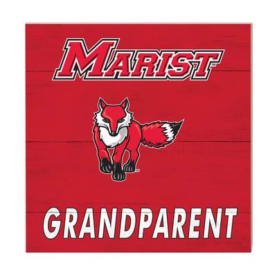 Marist College Team Color Grandparents Sign