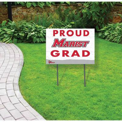 Marist College Proud Grad Yard Sign