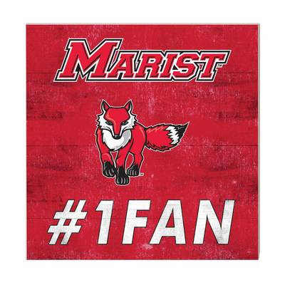 Marist College Team Color # 1 Fan Sign