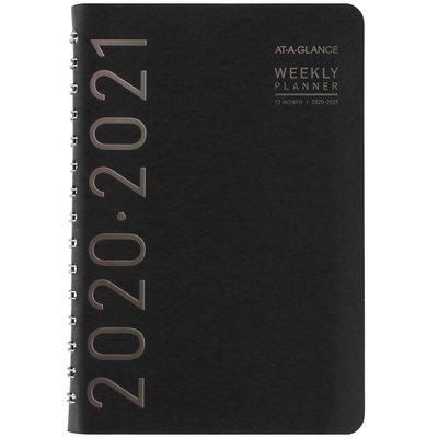 AAG Cont AY20-21 Blk Planner 5"x8"