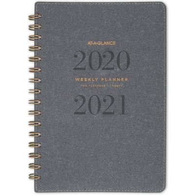 AAG AY 20-21 Planner 5" x 8" Grey