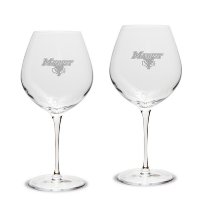 Marist College Wine Gl 2pk