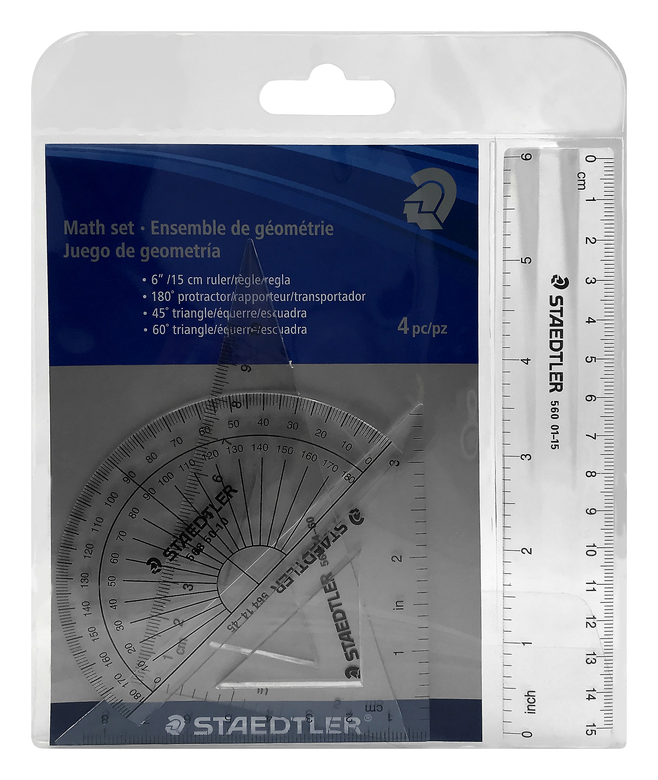 Staedtler 4 Piece Math Set