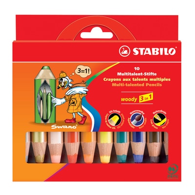 STABILO Woody 3 in 1, Set