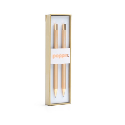 Poppin Gold Mechanical Pencils Set of 2