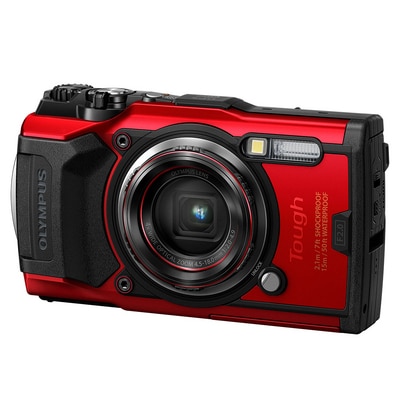 Olympus Rugged 12MP Cam TG6 Red