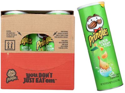 Pringles Sour Cream & Onion 14/5.57oz