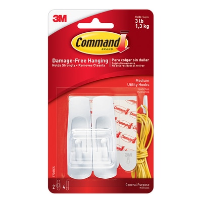 3M Command Adhesive Hook Medium