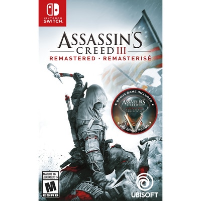 ASSASSINS CREED 3 REMAST NSW