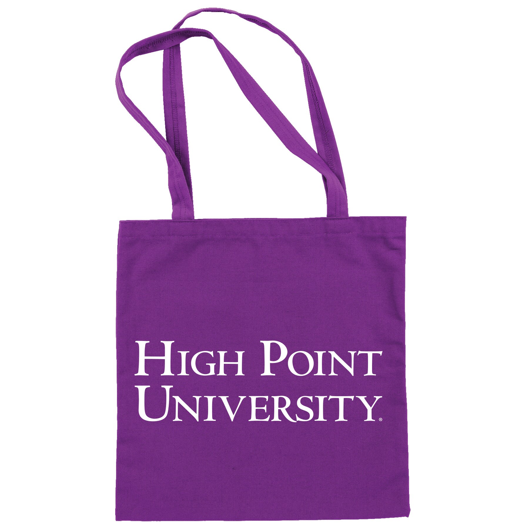 High Point University Panthers Color Canvas Tote