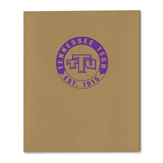 Recycled Emblematic Kraft 2 Pocket Folder