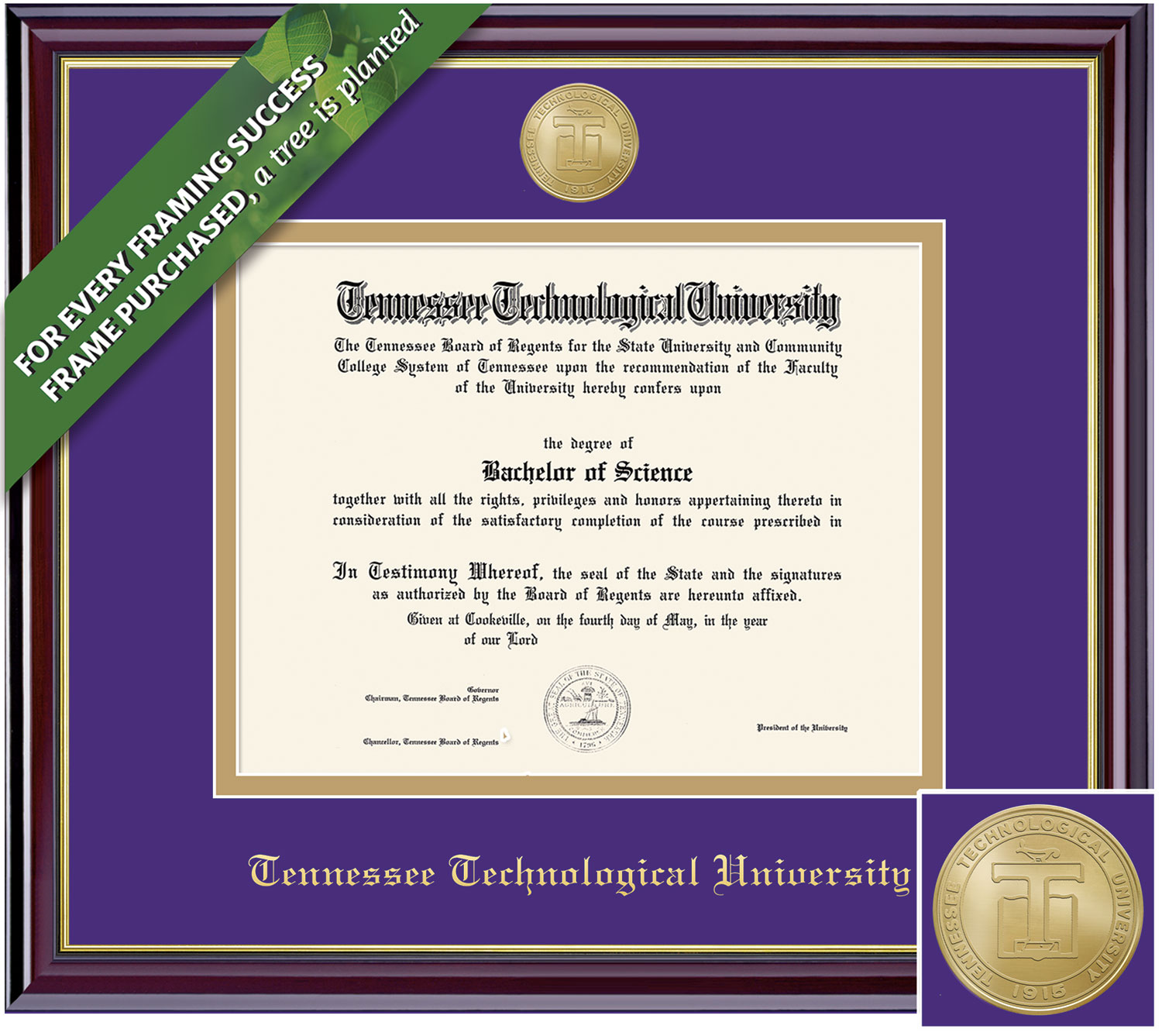 Framing Success Windsor Diploma Frame. Bachelors, Masters, PhD
