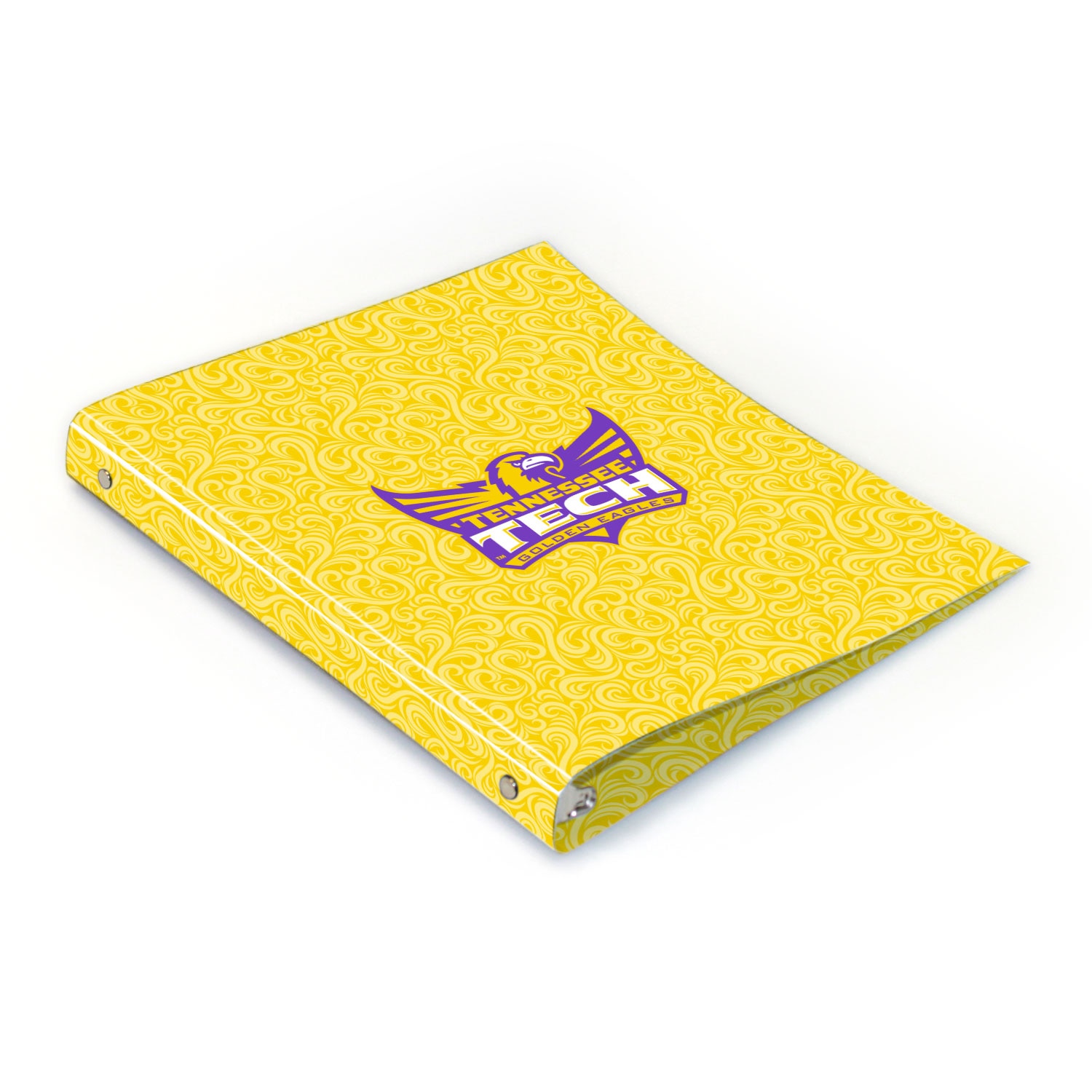 Tennessee Tech Full Color 2 sided Imprinted Flexible 1" Logo 2 Binder 10.5" x 11.5"