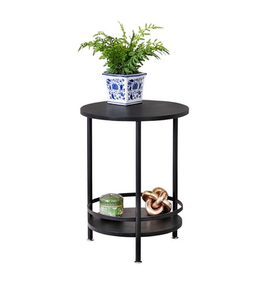 2 Tier Round Side Table