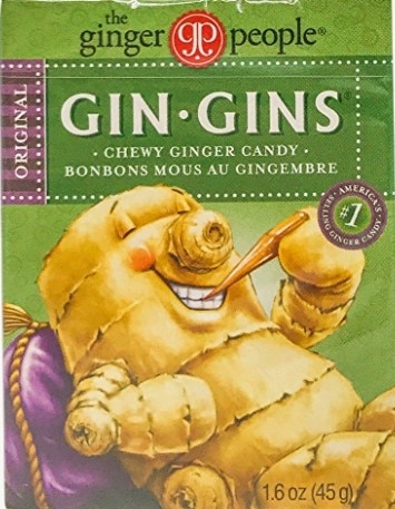 Ginger People Chewy Ginger Candy Travel 1.6oz