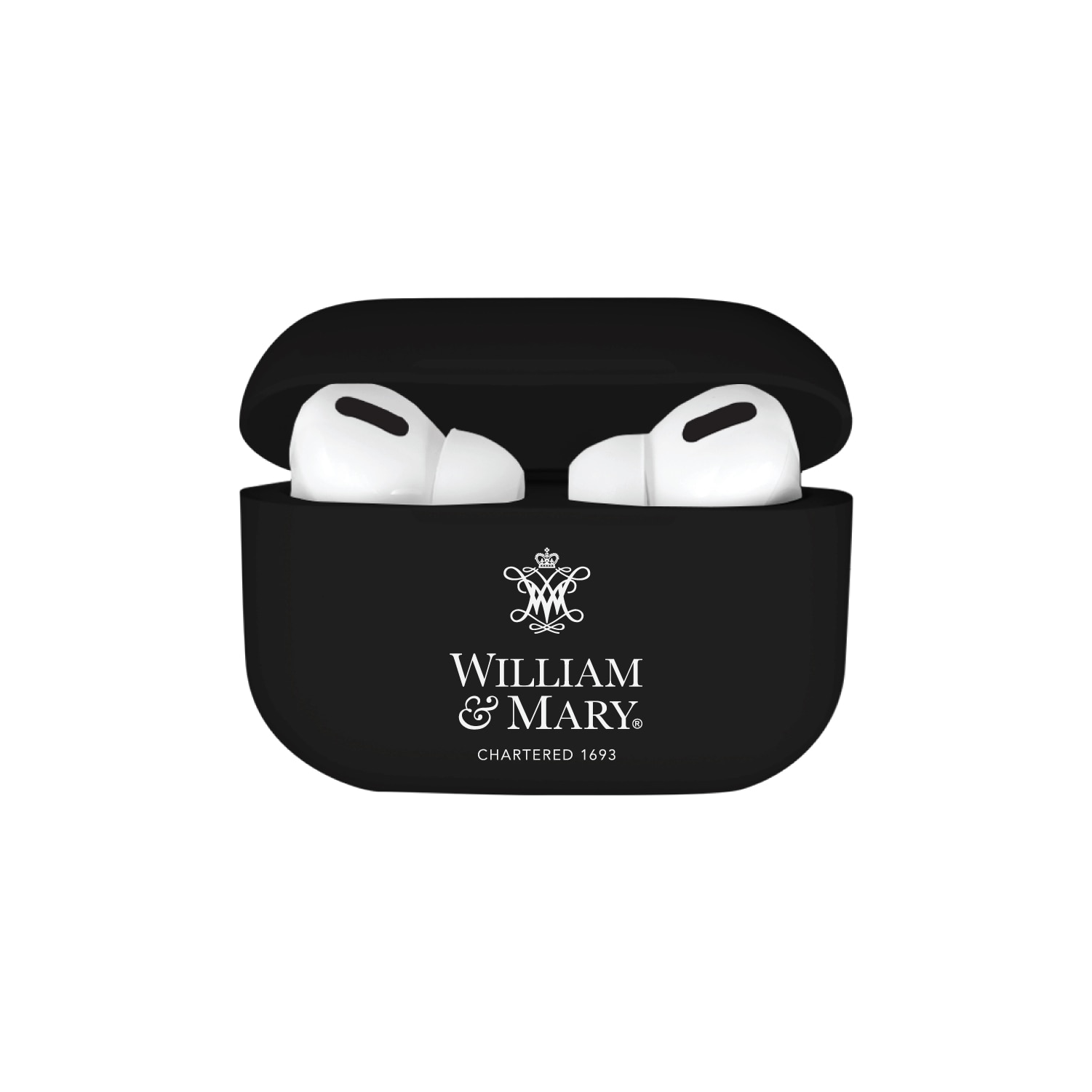 College of William & Mary V2 - Airpod 3rd Gen Case (TPU), Black, Classic V1