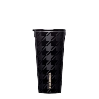 Image 1: Corkcicle Tumbler - 16oz Onyx Houndstooth
