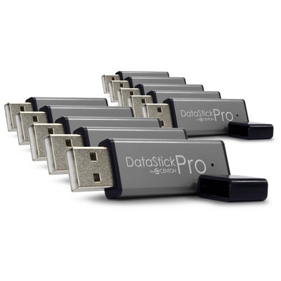 USB 2.0 Datastick Pro Grey, 8G 10 Pk
