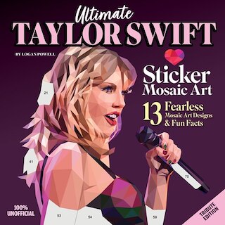 Image 1: Ultimate Taylor Swift Sticker Mosaic Art: 13 Fearless Mosaic Art Designs & Fun Facts