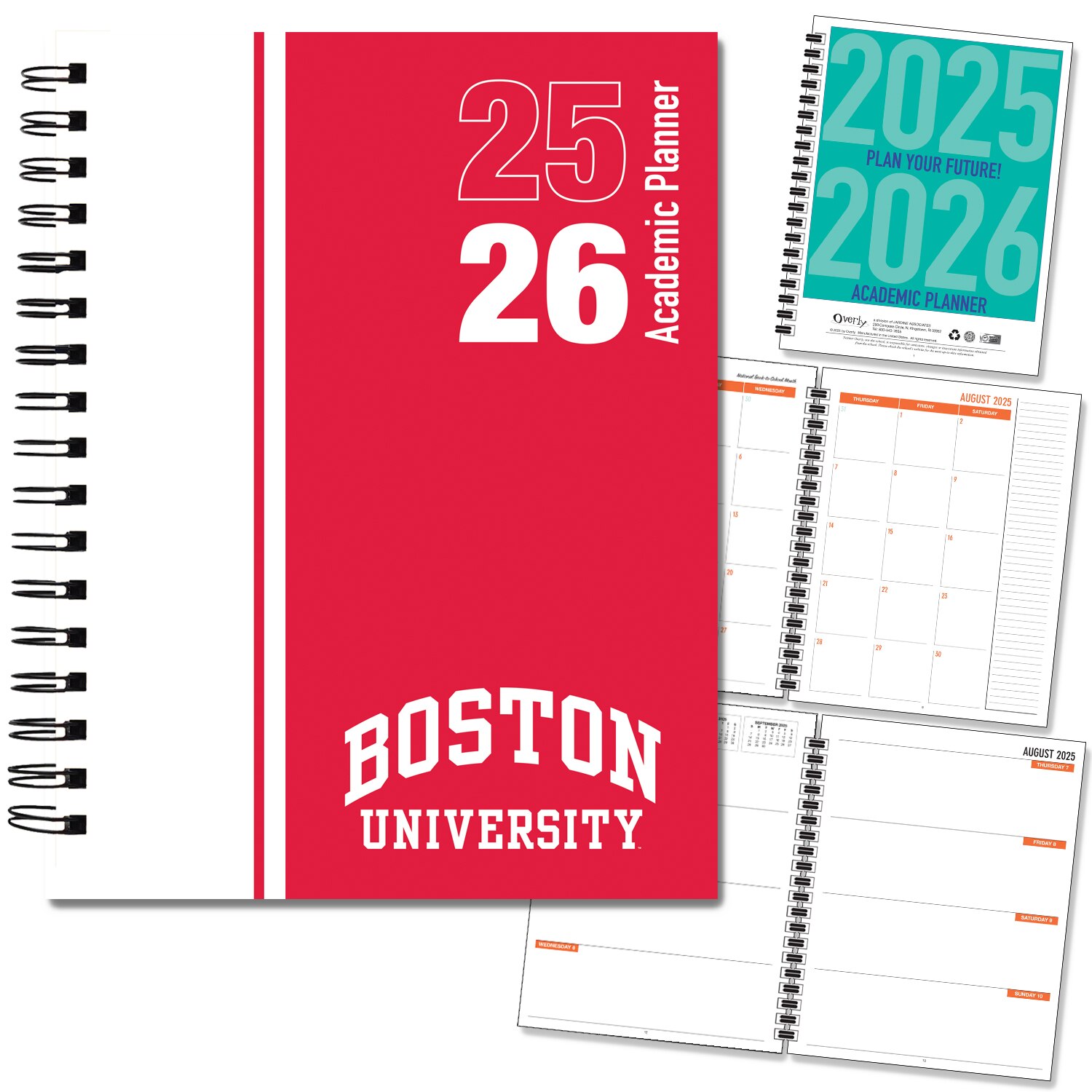 Traditional Primary Mark Hard Cover Imprinted Planner 25-26 AY 7x9