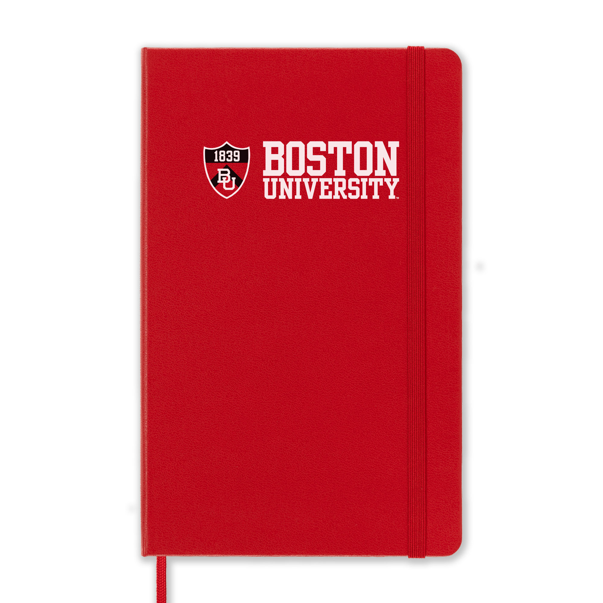 18 Month HC Red Moleskine Planner 25-26 AY 5X8.25 Primary Mark Full Color