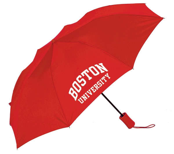 "The Victory" Solid Emblematic Umbrella Automatic Folding 42" Coverage