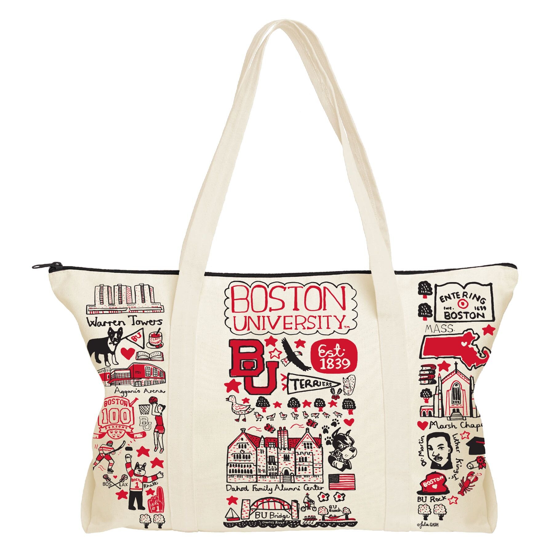 Boston University Terriers Julia Gash Weekend Tote