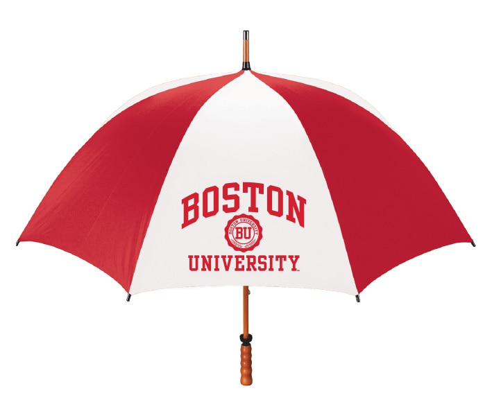 Boston University Terriers "The Eagle" Sporty Wood Shaft Golf Umbrella 62"