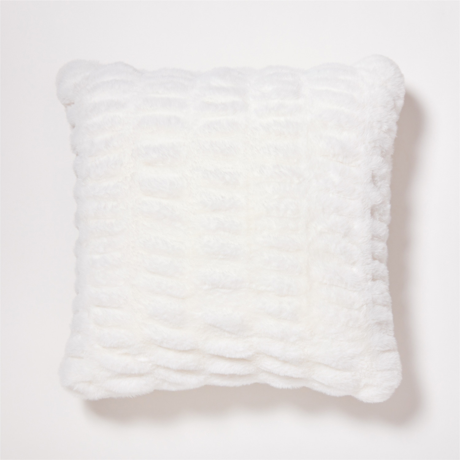 Dormify Leah Ruched Tie Dye Faux Fur Square Pillow