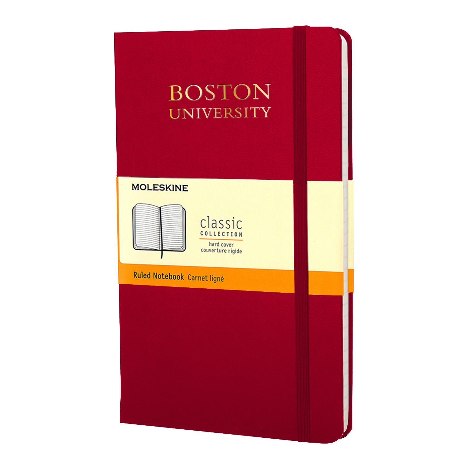 Moleskine Large Notebook With Foil Stamped School Name Unruled