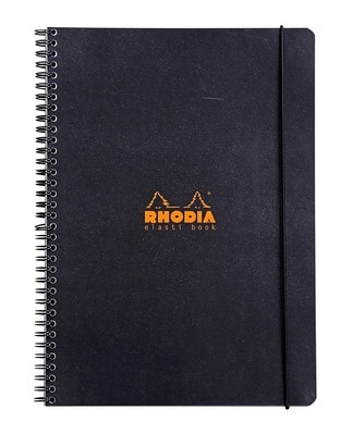 Rhodia Elastic Notebook 9"x12"